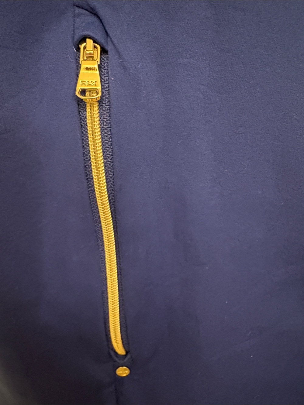 RLX Ralph Lauren Blue Zip Front Vest - Picture 6 of 9